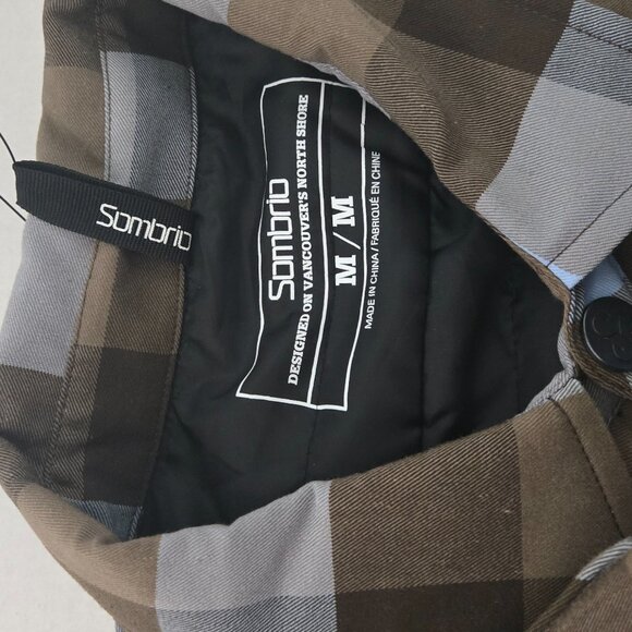 ✨ New Sombrio Men’s Camisa Shirt – Size Medium ✨ - Picture 7 of 8